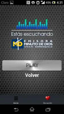 Emisoras Minuto de Dios android App screenshot 2